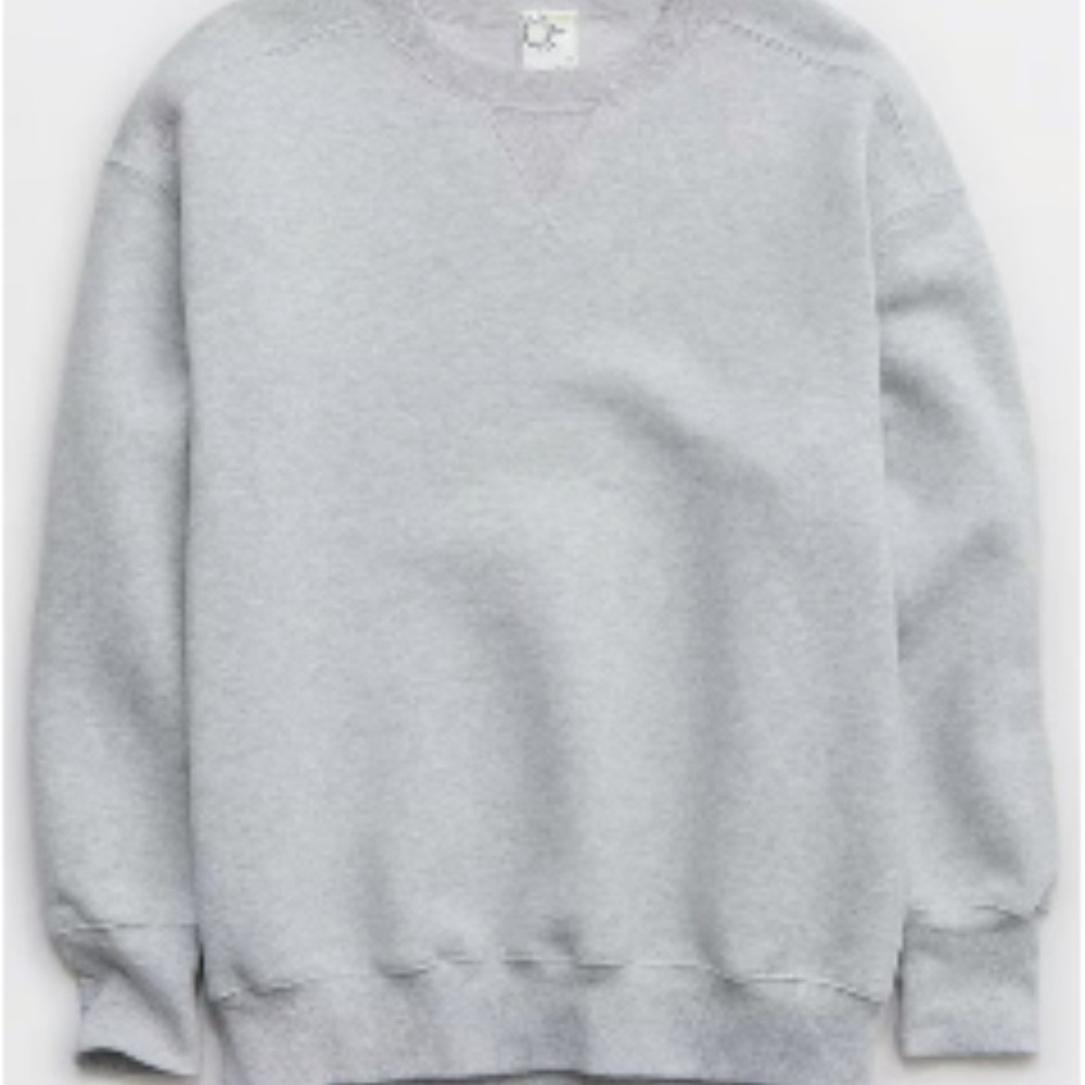 Aerie Gray Crewneck Sweatshirt